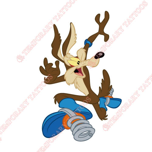 Wile E Coyote Customize Temporary Tattoos Stickers NO.723